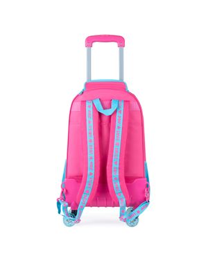 Mochila de Rodinha Juvenil Feminina BG Joy Rosa – foto 5