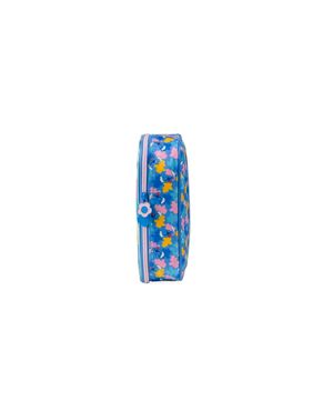 Kit Mochila de Rodinha Infantil Feminina + Lancheira Térmica + Estojo Grande Stitch Azul – foto 18