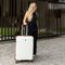 Mala Média 23 Kg Polipropileno 4 Rodas Swiss One Topázio Off White – foto 2