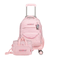 Kit Mochila de 4 rodinhas e Lancheira Térmica Feminina Stitch & Angel