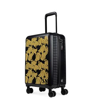 PERSONALIZÁVEL Mala de Bordo My Way Banana Preta e Amarela – foto 4