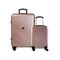 Conjunto de Malas ABS 4 Rodas Downtown PP e Detroit M Rosé