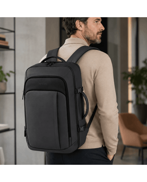 Mochila Executiva Masculina Cosmo Preta – foto 4