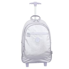 Mochila Masculina com Rodas Perolada Lilás – foto 2